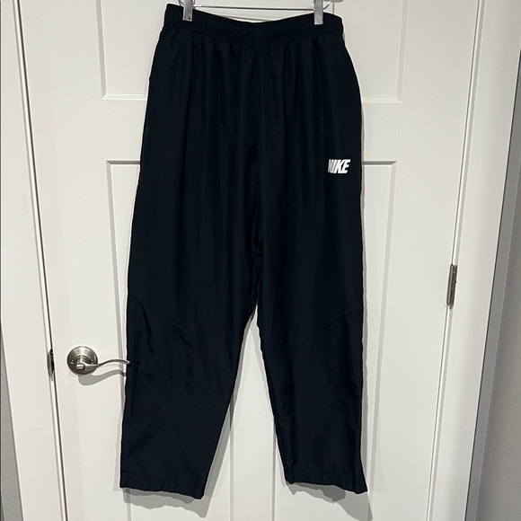 Nike Other - Vintage Nike Black Mesh Lined Zip Ankles Windbreaker Pants Sz XL